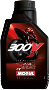 Масло моторное Motul 300V 4T Factory Line Road Racing 10W-40 (1л)